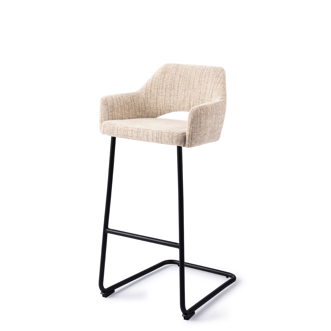 Yanai Bar Chair Caramel Grid Arch Bar (75 cm)