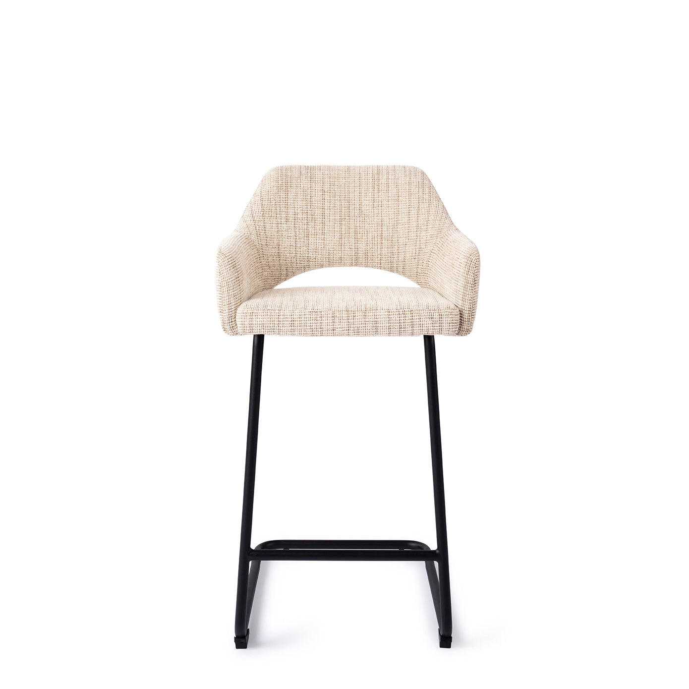 Yanai Bar Chair Caramel Grid Arch Counter (65 cm)
