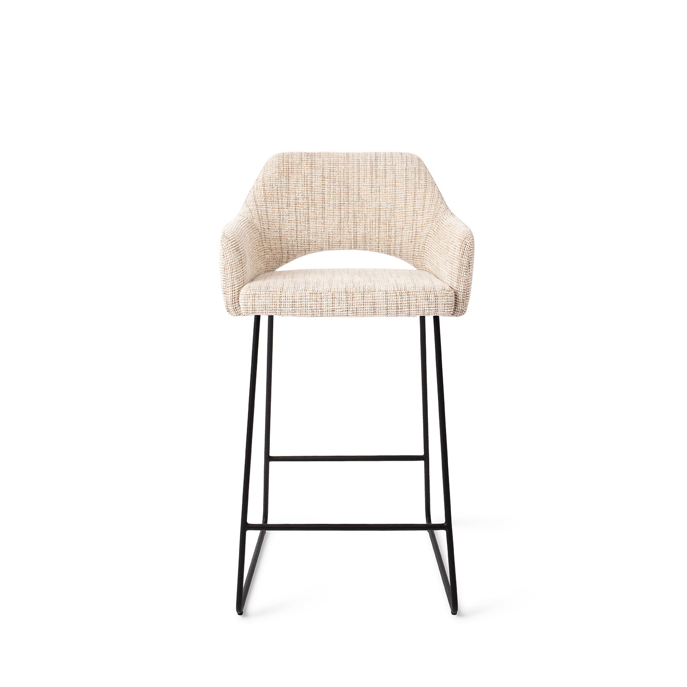 Yanai Bar Chair Caramel Grid Slide Counter (65 cm)