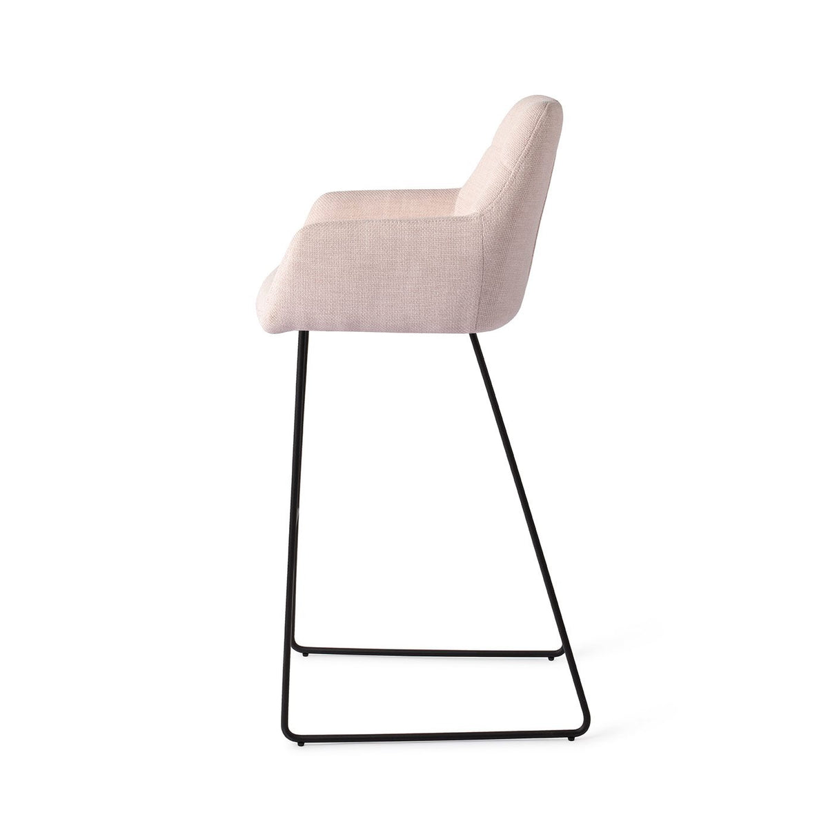 Noto Bar Chair Petal Pink Slide Bar (75 cm)