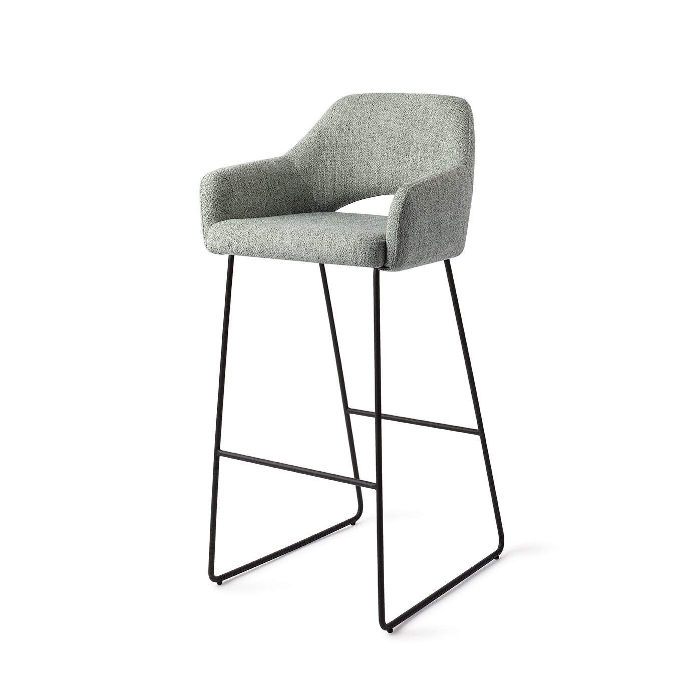 Yanai Bar Chair Soft Sage Slide Bar (75 cm)