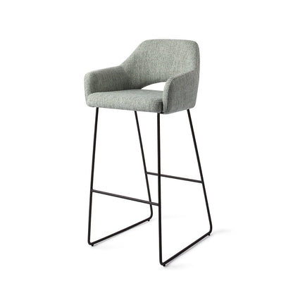 Yanai Bar Chair Soft Sage Slide Bar (75 cm)
