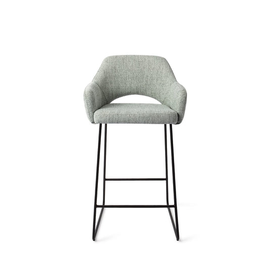 Yanai Bar Chair Soft Sage Slide Counter (65 cm)