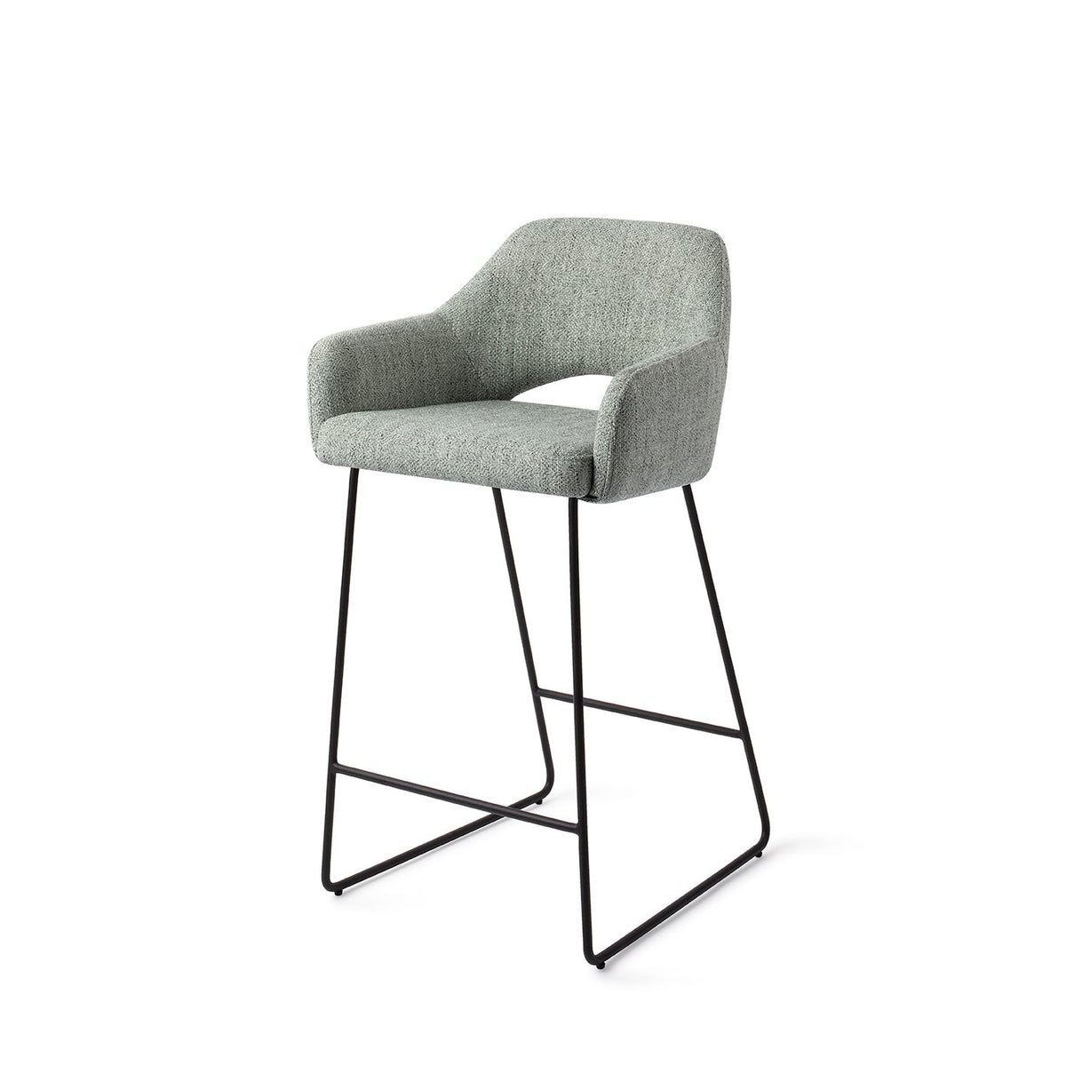 Yanai Bar Chair Soft Sage Slide Counter (65 cm)