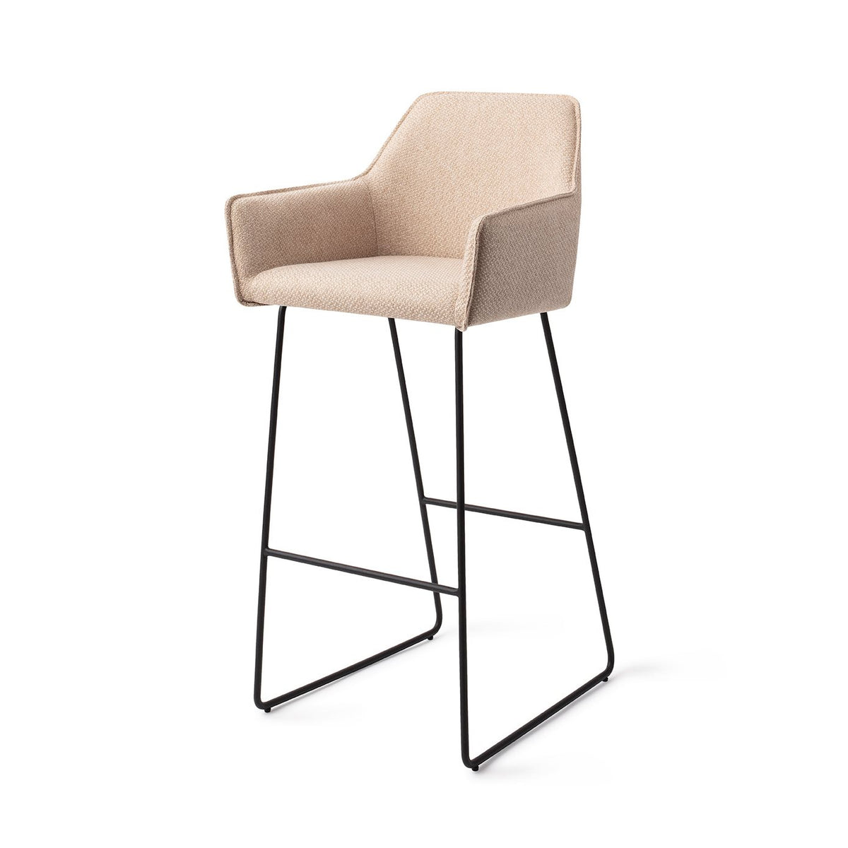 Hofu Bar Chair Wild Walnut Slide Bar (75 cm)