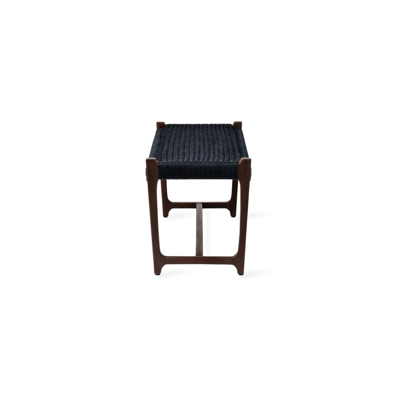 Kuwana Outdoor Bench Indigo Weave 120cm  Espresso