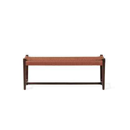 Kuwana Outdoor Bench Cinnamon Weave 120cm  Espresso