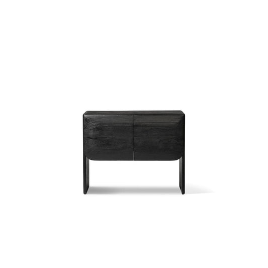 Mehamn Sideboard Black 2 Door Sideboard