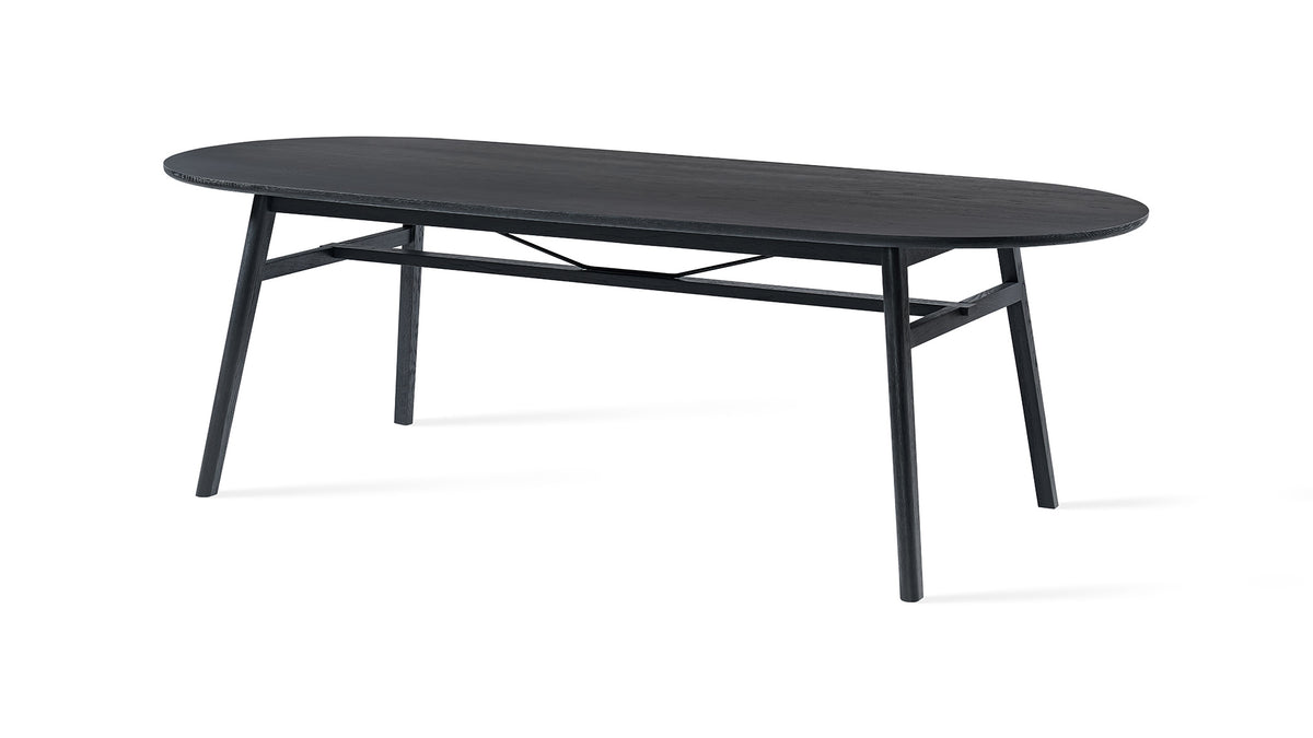 Surnu Dining Table Obsidian Oak 240cm