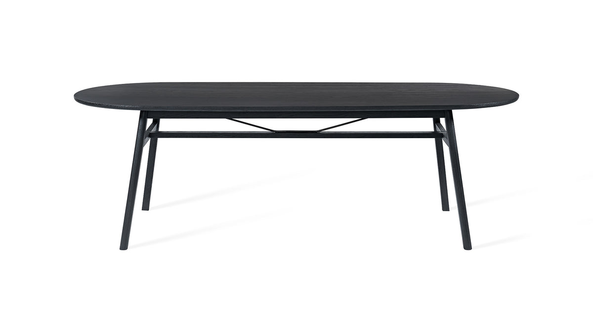 Surnu Dining Table Obsidian Oak 240cm