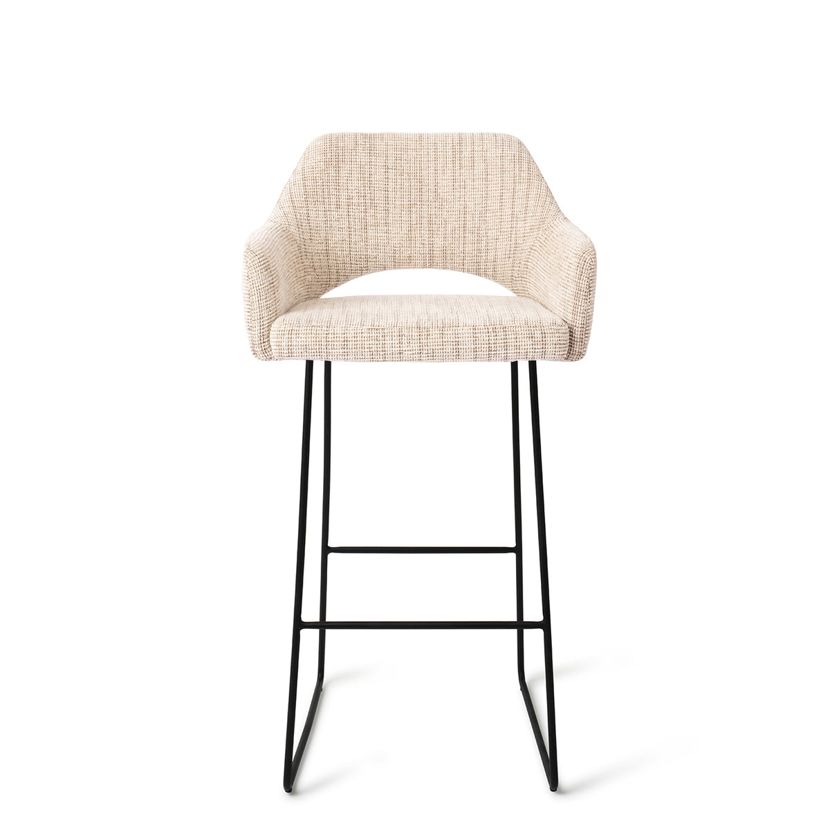 Yanai Bar Chair Caramel Grid Slide Bar (75 cm)