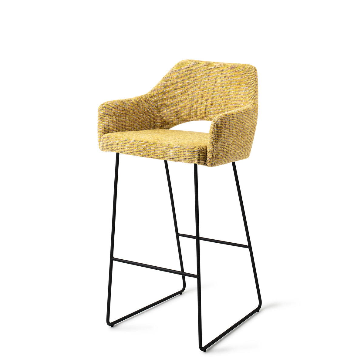 Yanai Bar Chair Lemon Lines Slide Bar (75 cm)