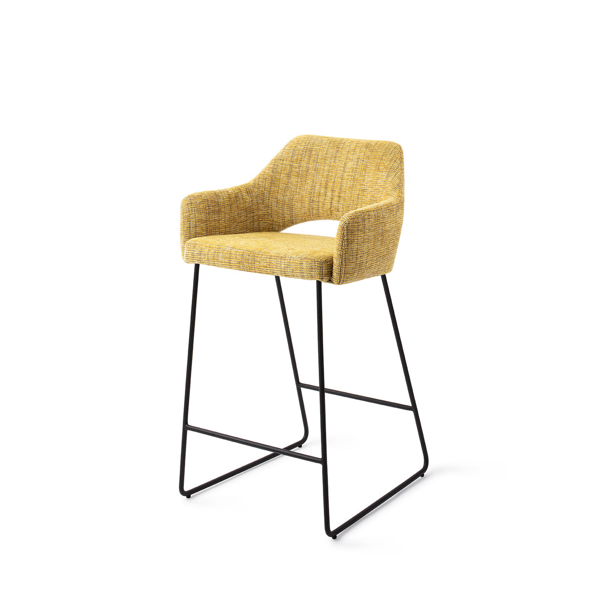 Yanai Bar Chair Lemon Lines Slide Counter (65 cm)