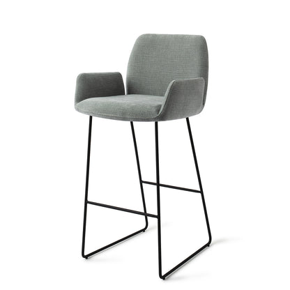 Misaki Bar Chair Blue Breezy Slide Bar (75 cm)