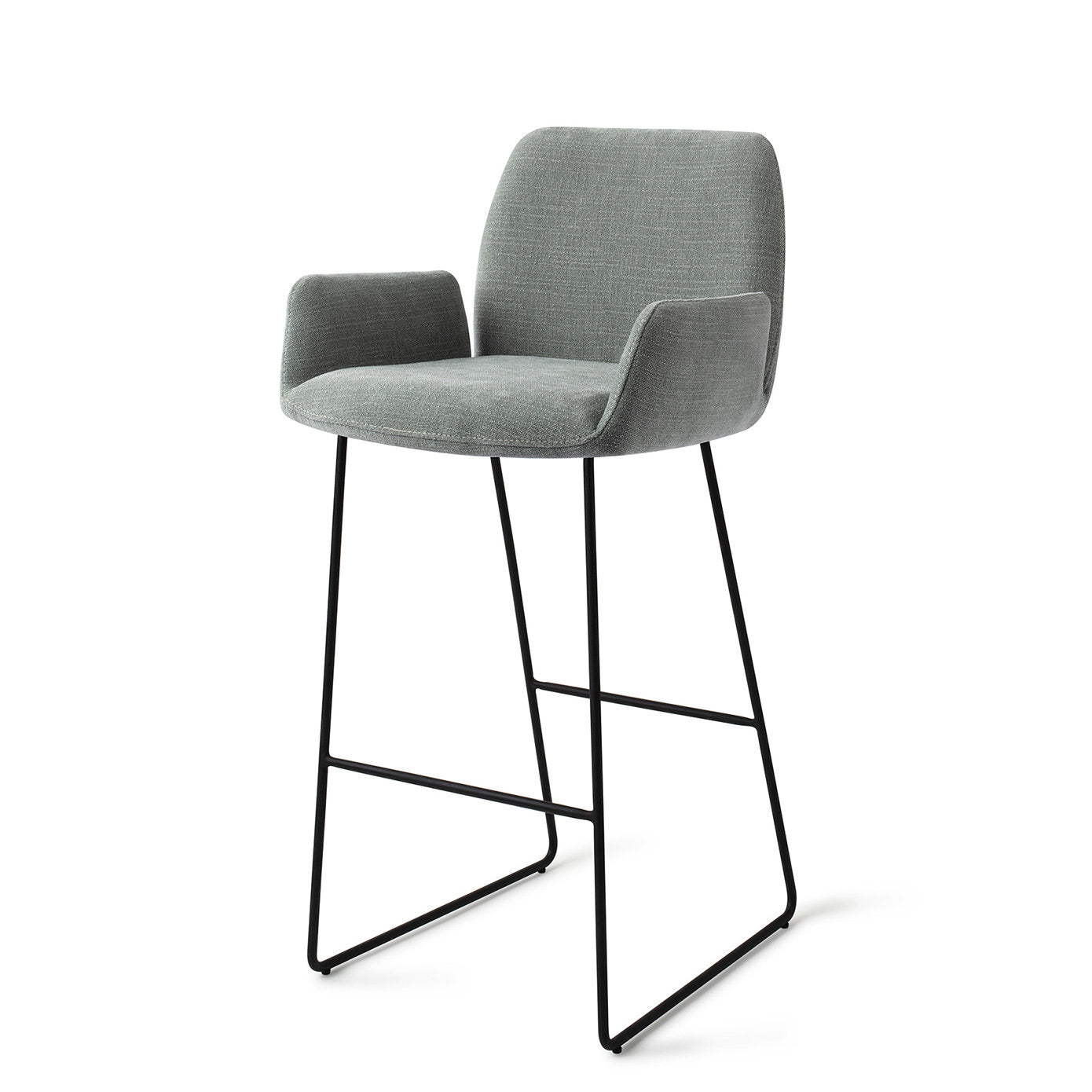 Misaki Bar Chair Blue Breezy Slide Bar (75 cm)