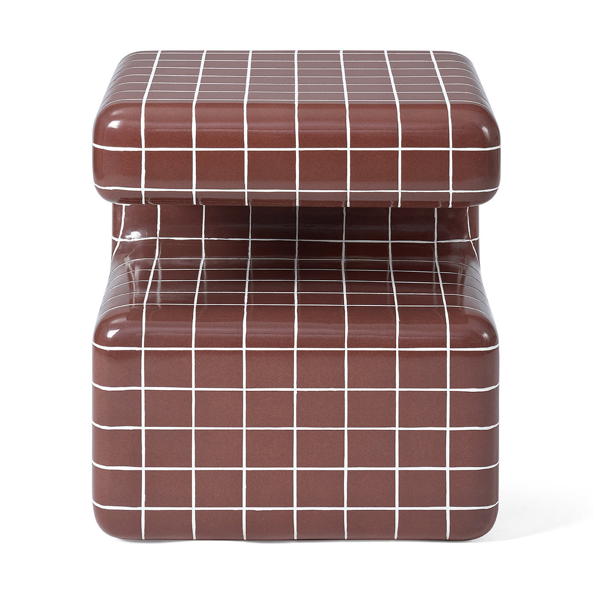 Takamu Side Table Timber Grid