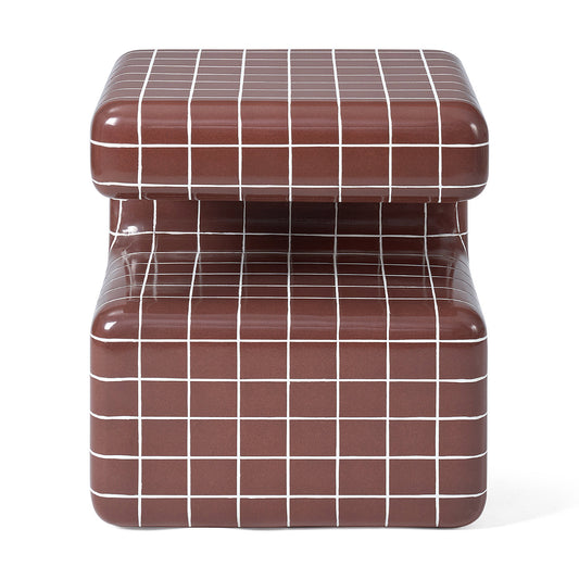 Takamu Side Table Timber Grid