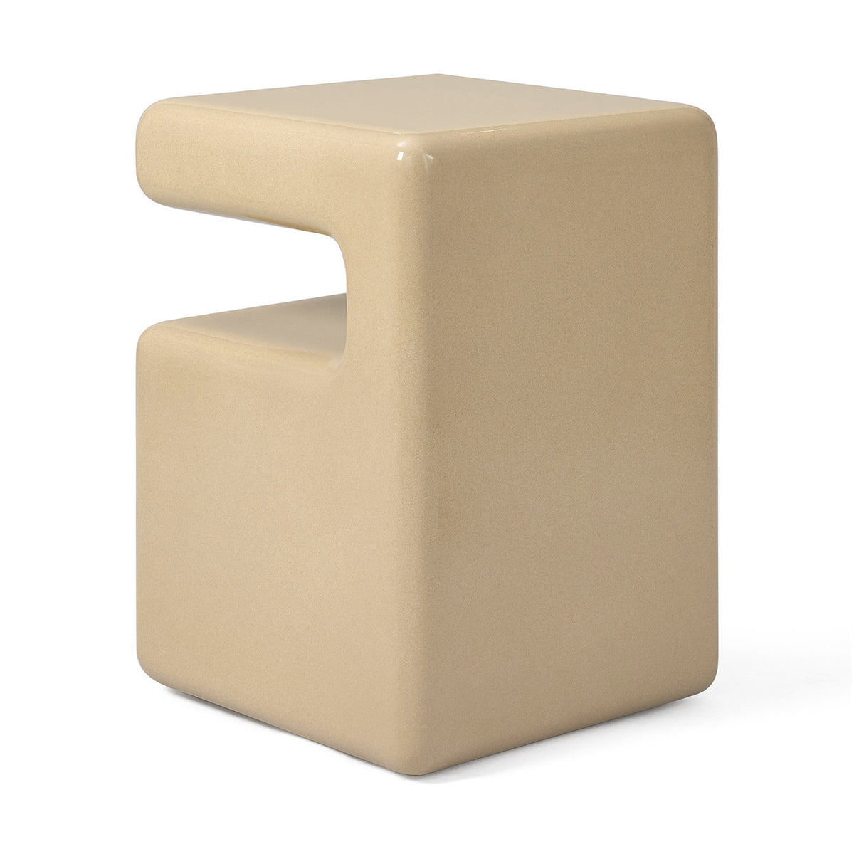 Takamu Side Table Frothy Gloss
