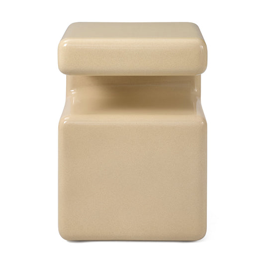 Takamu Side Table Frothy Gloss
