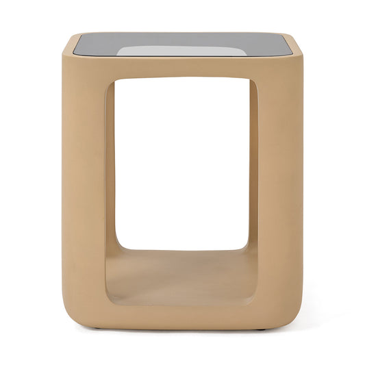 Yobeko Side Table Mudstone