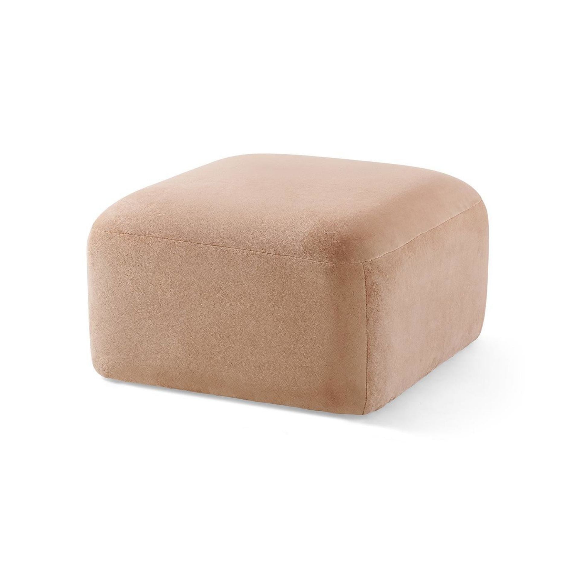 Yoshimi Sofa Pink Poise Corner L + Middle + Corner R + Ottoman