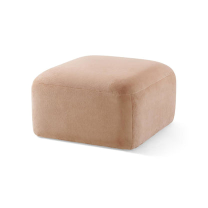 Yoshimi Sofa Pink Poise Corner L + Middle + Corner R + Ottoman