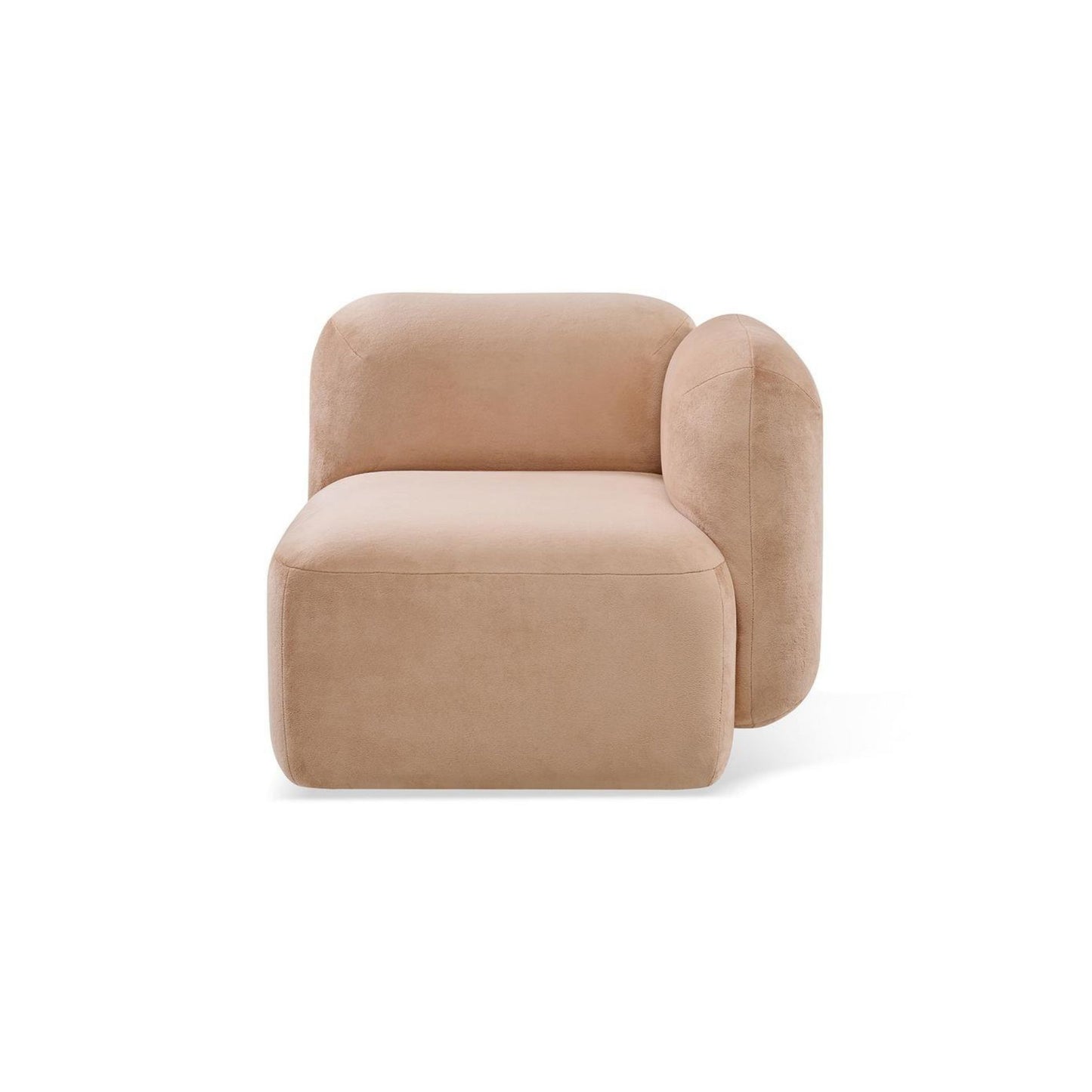 Yoshimi Sofa Pink Poise Corner L + Middle + Ottoman + Corner R