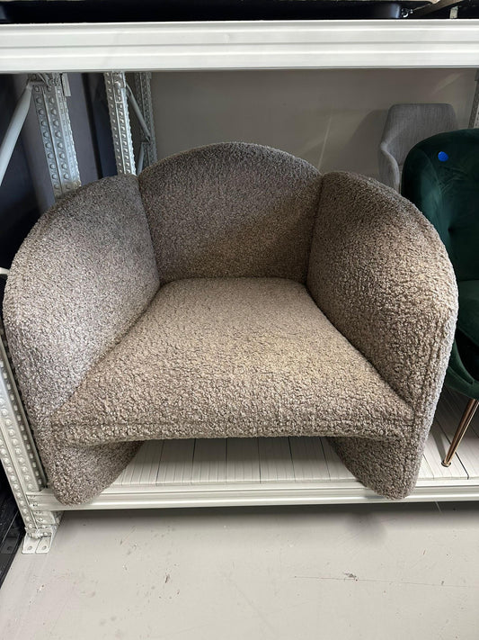 Nachii Accent Chair Plush Mud