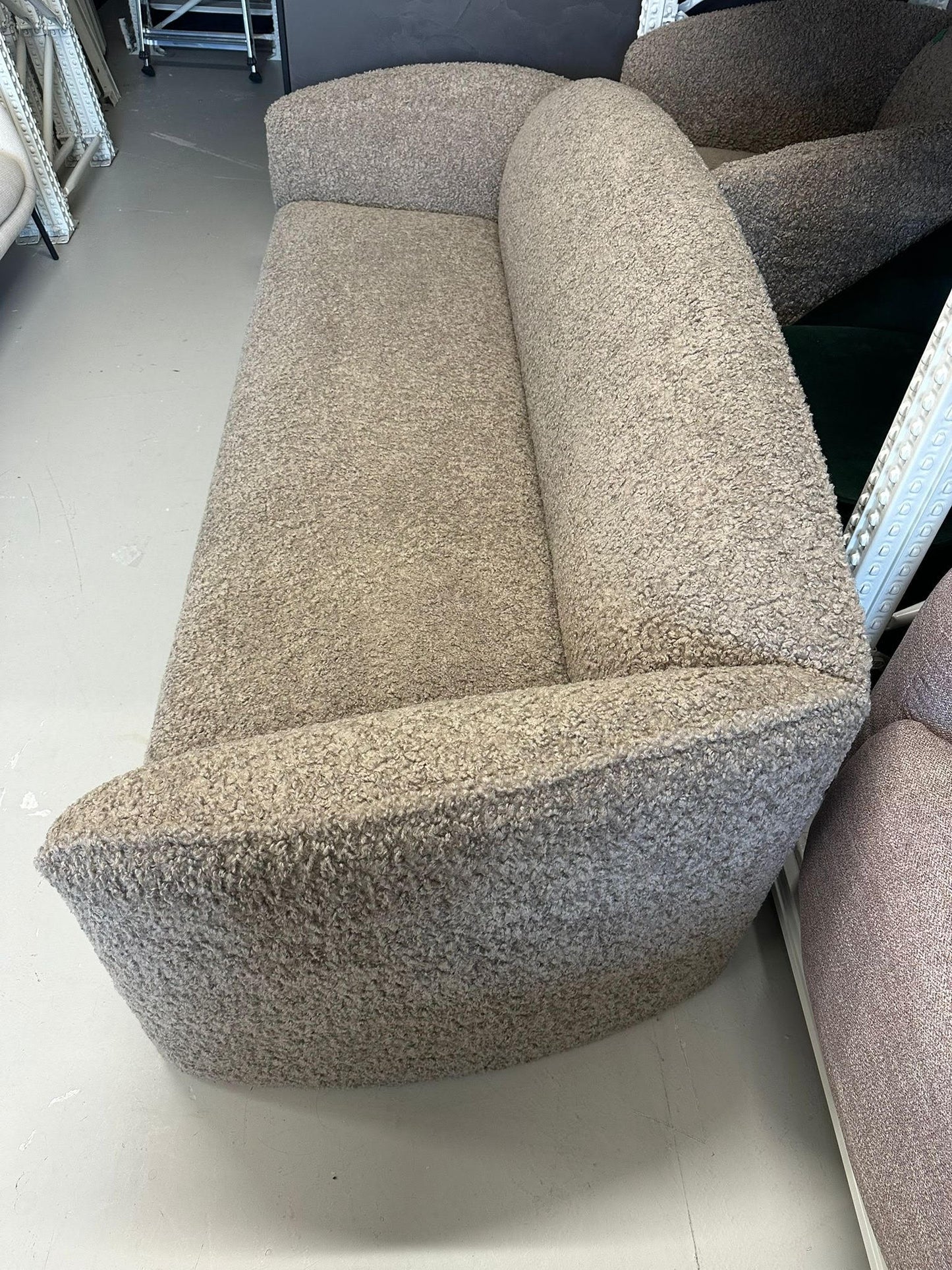 Nachii Sofa Plush Mud (Second Chance)