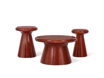 Yahiko Coffee Table Burgundy Gloss