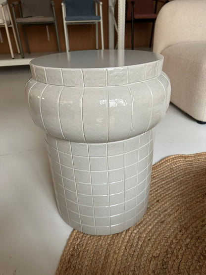 Mihara Side Table Dove