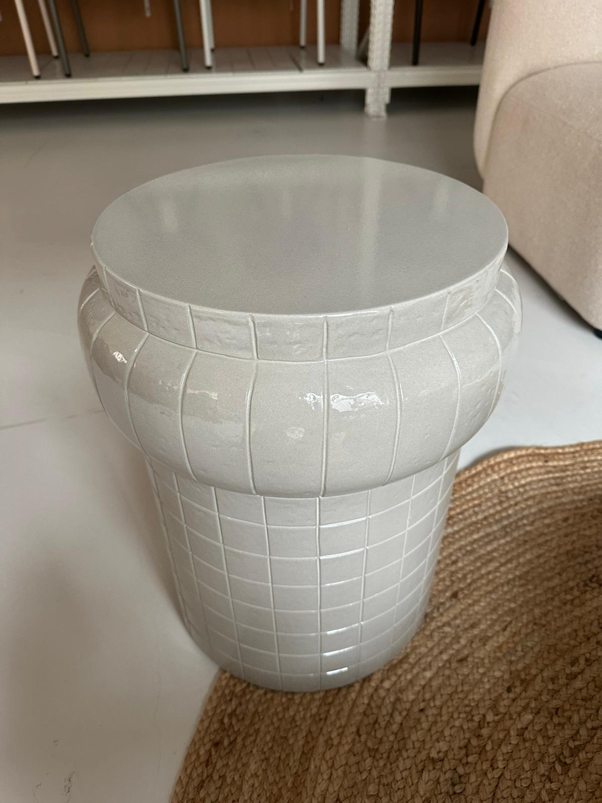 Mihara Side Table Dove