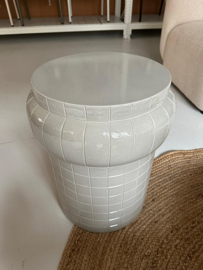 Mihara Side Table Dove