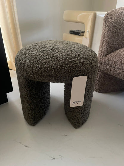 Nachii Poef Plush Moss