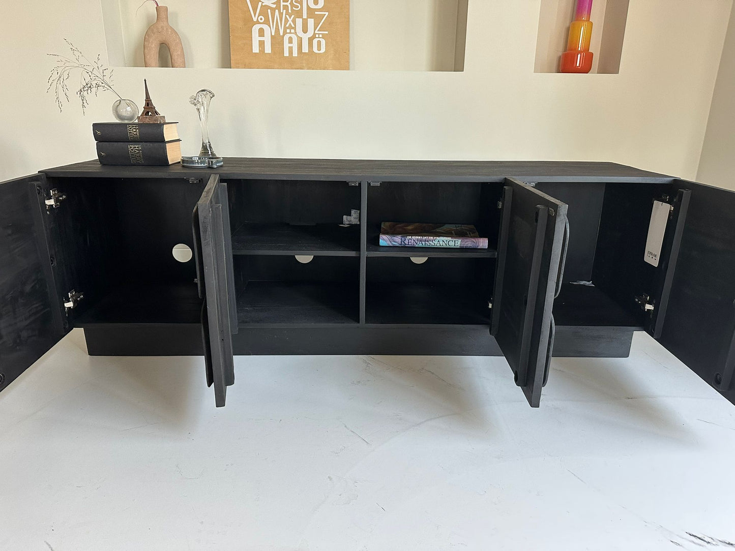 Sirkka TV Meubel Black