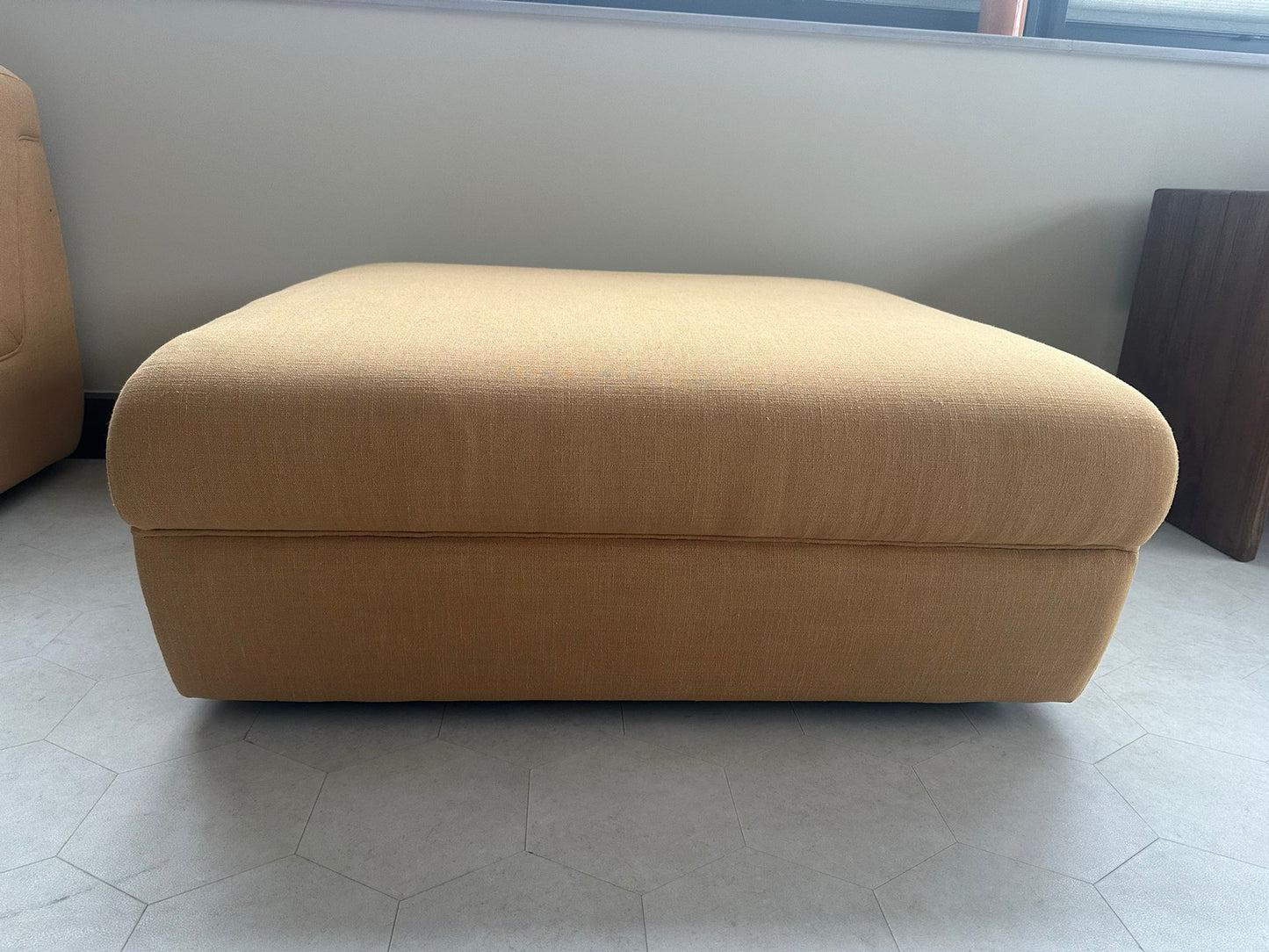 Esan Bank Marigold Ottoman