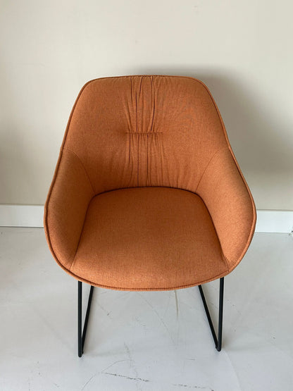 Miki Eetkamerstoel Soft Carota