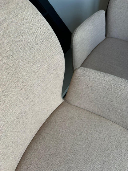 Bundle of 4x Misaki Dining Chair Barely Blush - Revolve Black