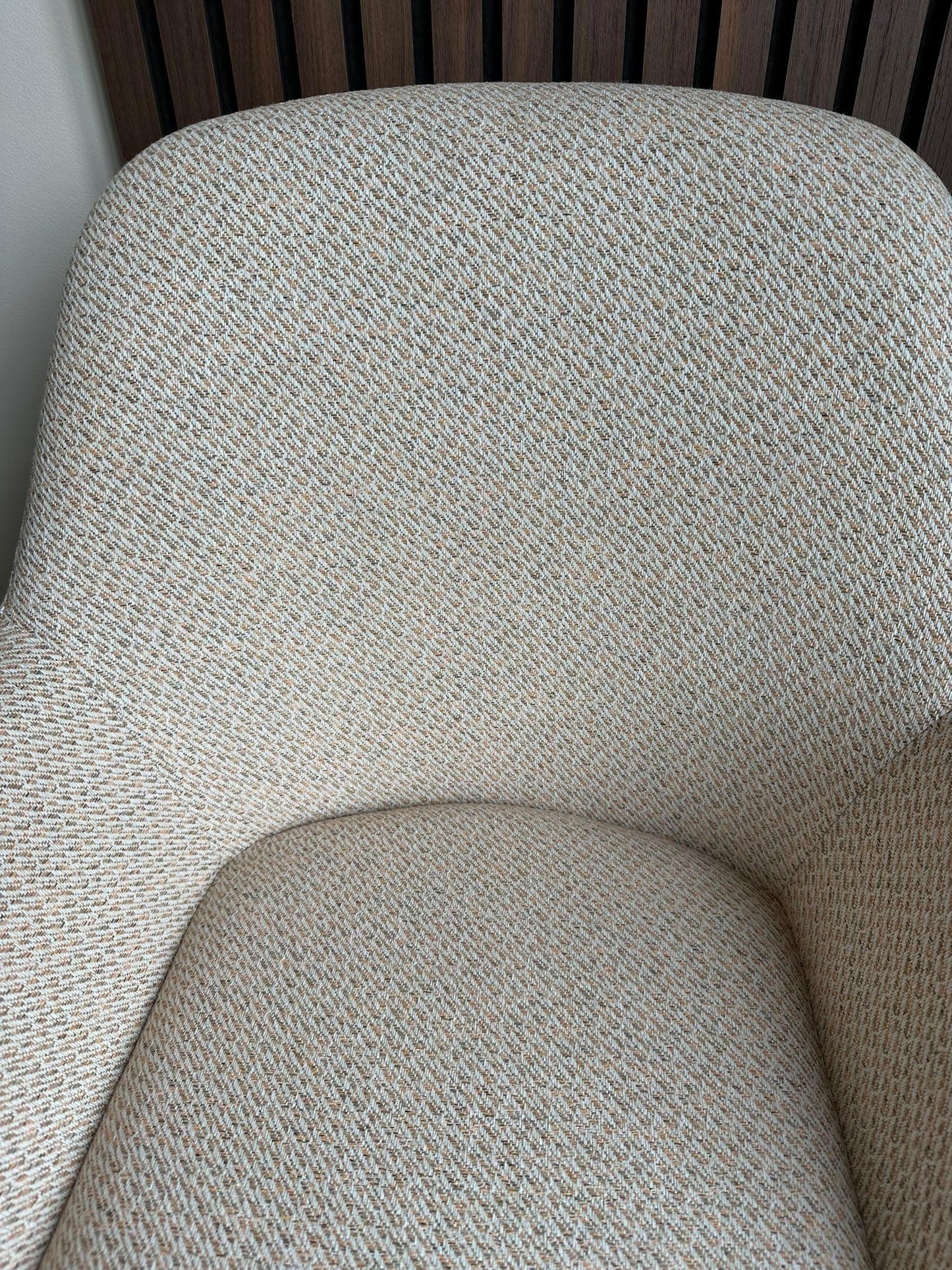 Bundle of 2x Kushi Dining Chair Trouty Tinge - Cross Gold