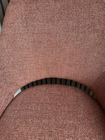 Bundle of 2x Yanai Dining Chair Tuscan Terra - Beehive Gold