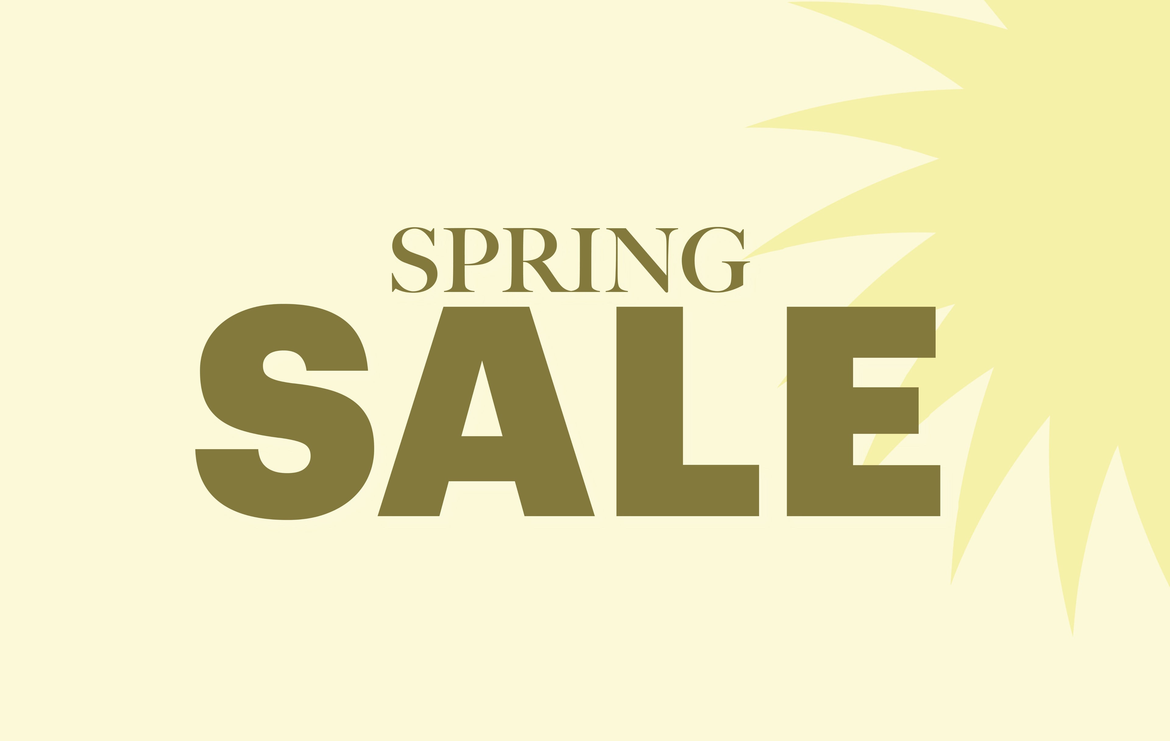Spring Sale